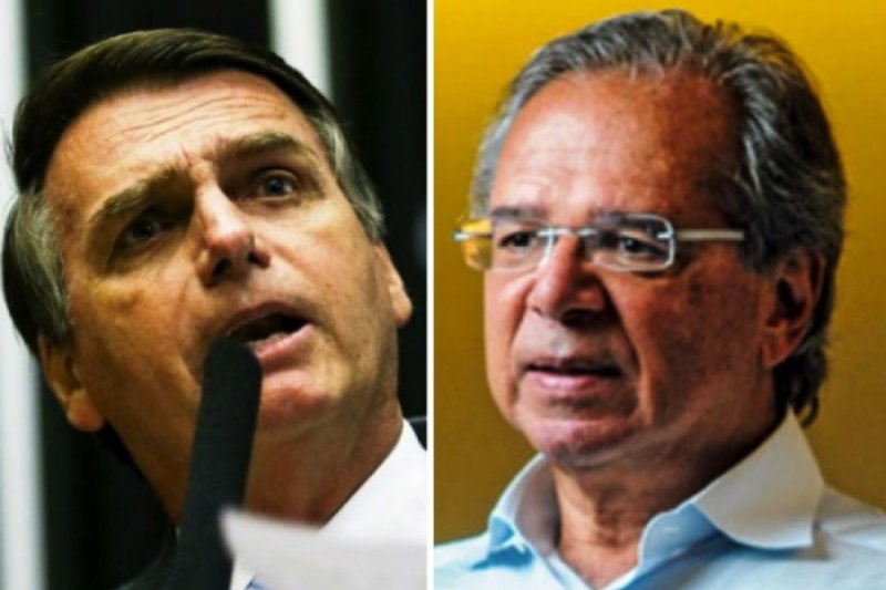 bolsonaro e paulo guedes